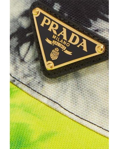 prada tie dye visor