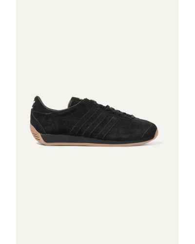 Baskets En Daim X Adidas Originals Jean Khaite en coloris Noir - Lyst