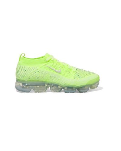 Nike Air Vapormax Flyknit 2 Lxx Swarovski Volt (w) in Lime Green (Green ...