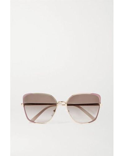 prada rose gold sunglasses