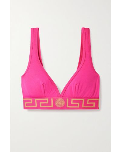 colorful versace bra top