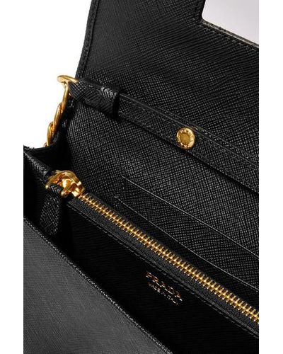 prada wallet chain bag