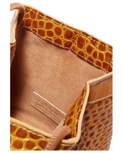Rejina Pyo Rita Croc-effect Leather Tote in Tan (Brown) | Lyst