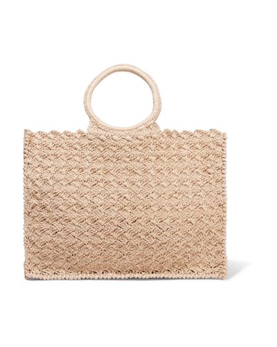 carrie forbes raffia tote