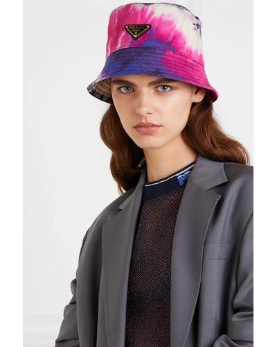 prada tie dye visor