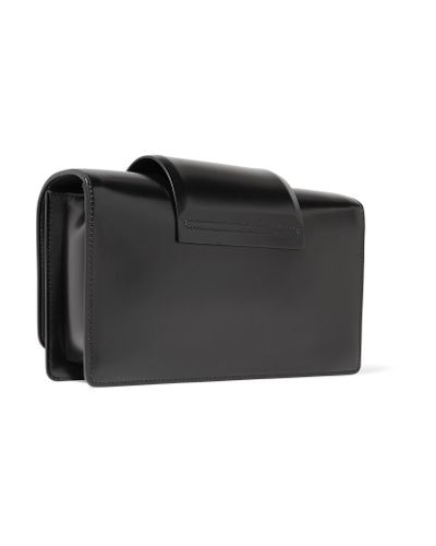 sac porte epaule en cuir a finitions en chaine infinity cuir givenchy en coloris noir lyst