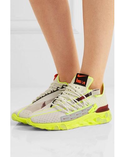 nike react ispa yellow