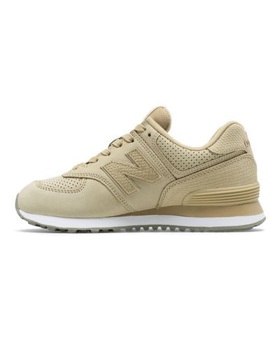 New Balance Rubber 574 Serpent Luxe in Beige (Natural) - Lyst