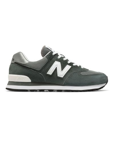 New Balance Leather 574 Legacy Of Grey 