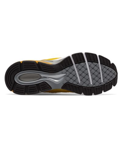 New Balance Leather 990v4 in Yellow for 