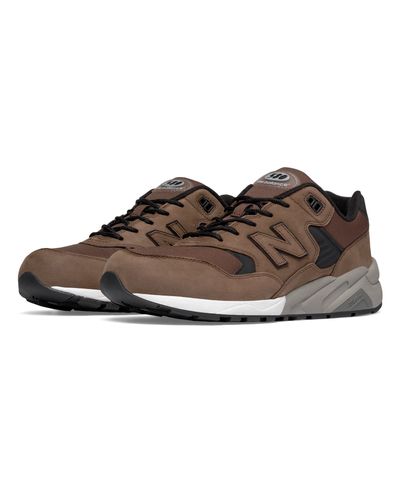 New Balance Suede 580 Elite Edition Revlite in Brown for Men - Lyst