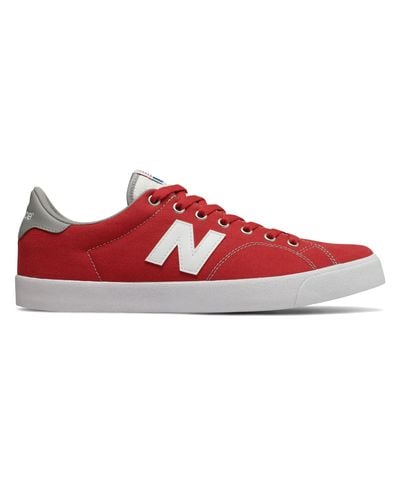 New Balance Canvas New Balance All Coasts 210 Shoes in Red 