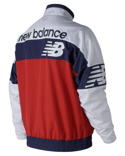 nb athletics windbreaker pullover