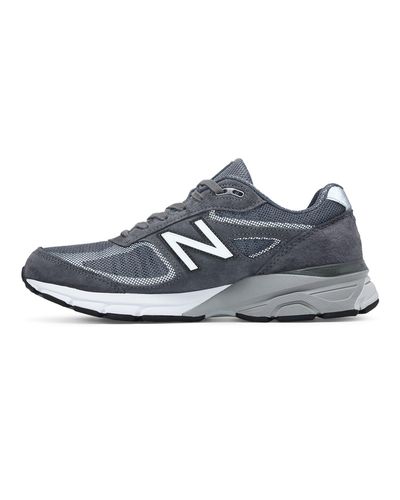 New Balance Leather Reflective 990v4 in 