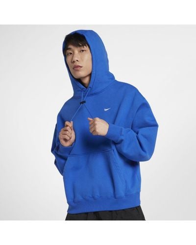 nike lab hoodie blue