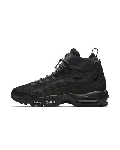 Nike Leather Air Max 95 Sneakerboot Men's Boot in Black/Anthracite/White  (Black) for Men - Lyst