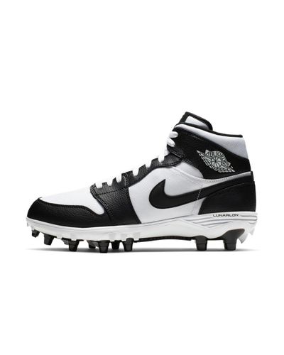 jordan 1 cleats all white