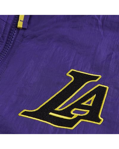 Nike Synthetik Los Angeles Lakers Nba Trainingsanzug Fur Herren In Lila Fur Herren Lyst