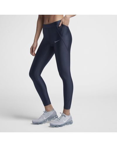 navy nike tights