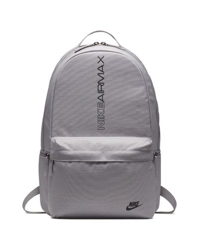 nike air max backpack grey