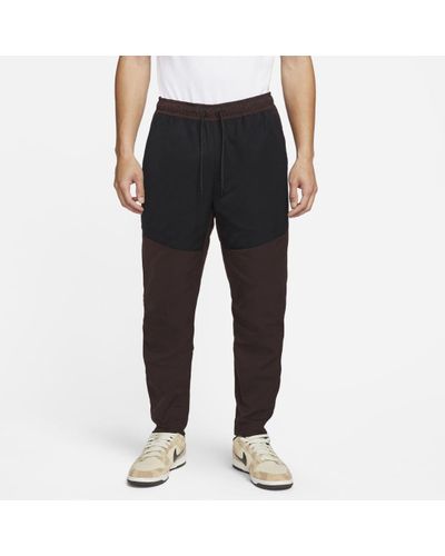 Nike Fleece Sportswear Tech Essentials Repel Pants in Black for Men - Lyst