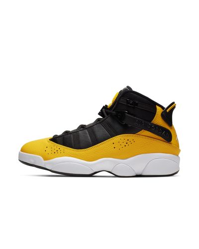 Nike Jordan 6 Rings Shoe in Gold 