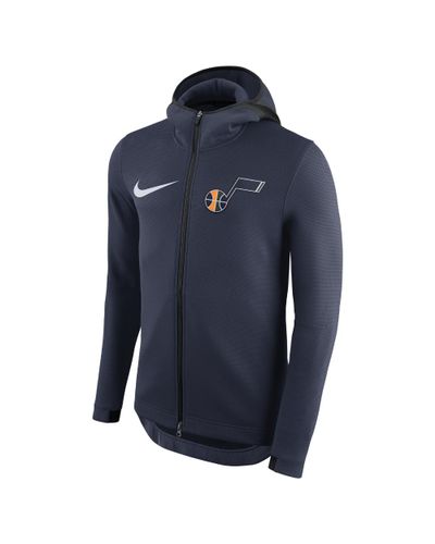utah jazz nike therma flex showtime