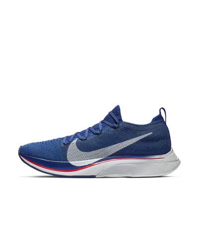 Nike Rubber Vaporfly 4% Flyknit Running Shoe in Blue for Men - Lyst