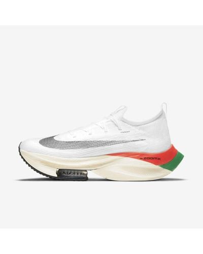 Nike Air Zoom Alphafly Next% Eliud Kipchoge Racing Shoe in White for ...