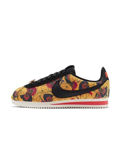 nike cortez floral shoes