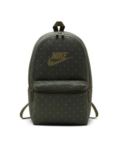 Nike Sportswear Heritage Printed Backpack (olive) in Green - Lyst
