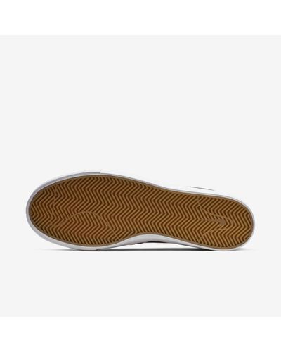 Nike Leather Sb Zoom Stefan Janoski Slip Rm Crafted Skate Shoe In Mahogany Brown For Men Lyst