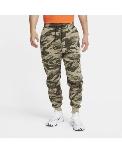 nike tech camo joggers