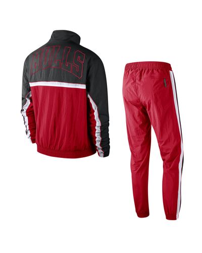 Tuta Chicago Bulls Courtside NBA da Uomo di Nike in Rosso | Lyst