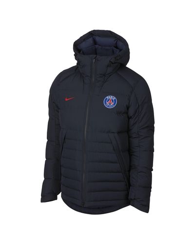 Nike Paris Saint-germain Down Jacket in Blue for Men - Lyst