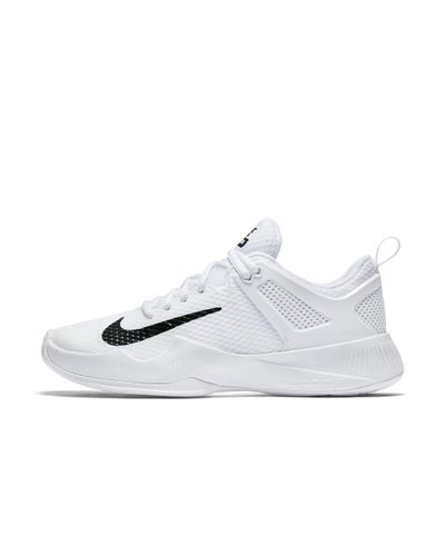 white hyperace volleyball shoes