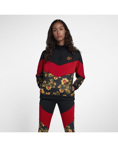 Nike Synthetic Sportswear Floral Women's Jacket - Lyst