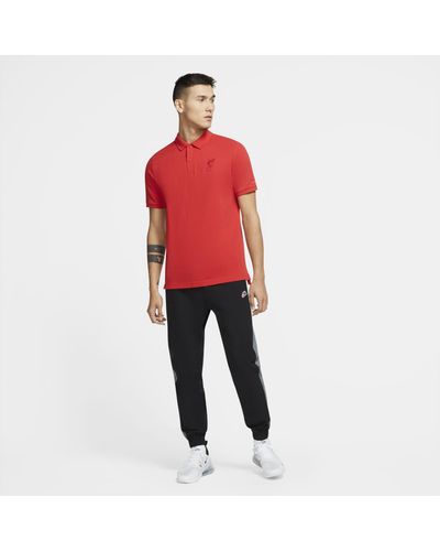 Nike Liverpool F.c. Polo Red for Men 