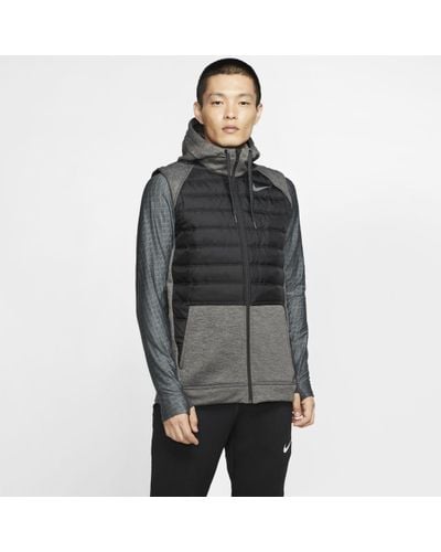 nike men's therma winterized training jacket