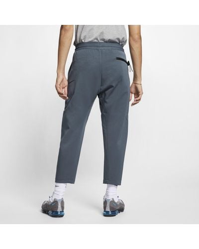 nike cropped woven trousers