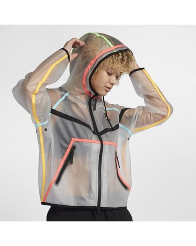 clear nike jacket