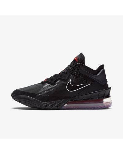Men's Nike LeBron 18 University Red/Gold Basketball Shoes Outlet Online