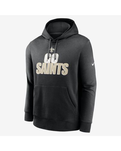 Nike Club Fleece Pullover Hoodie in Black for Men - Lyst