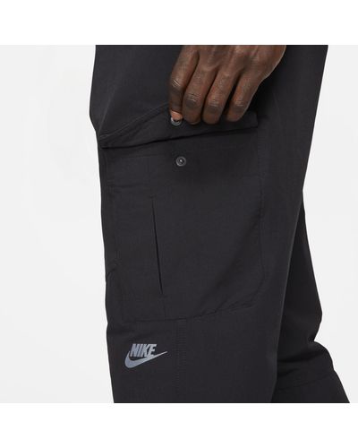 Nike Air Max Woven Cargo Trousers Black for Men - Lyst