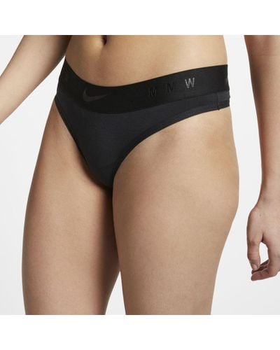 Nike X Mmw Womens Underwear in Black - Lyst