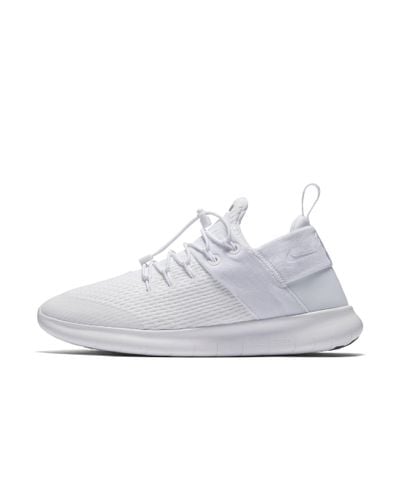 Nike Felt Free Rn Commuter 2017 Women's Running Shoe in White/White/White  (White) - Lyst