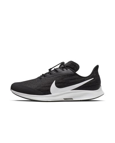 Nike Pegasus 36 Flyease (extra Wide) Running Shoe in Black for Men | Lyst