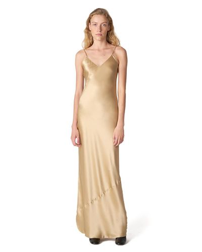 champagne cami dress