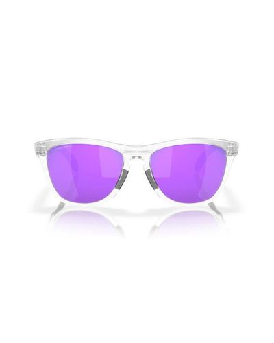 Oakley Frogskins Range 55 Prizm Keyhole Sunglasses - Purple