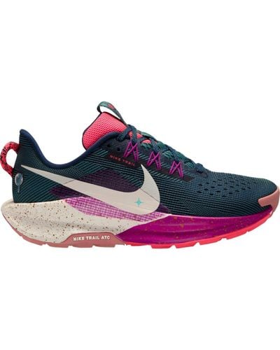 Nike Reactx Pegasus Trail Running Shoe - Blue